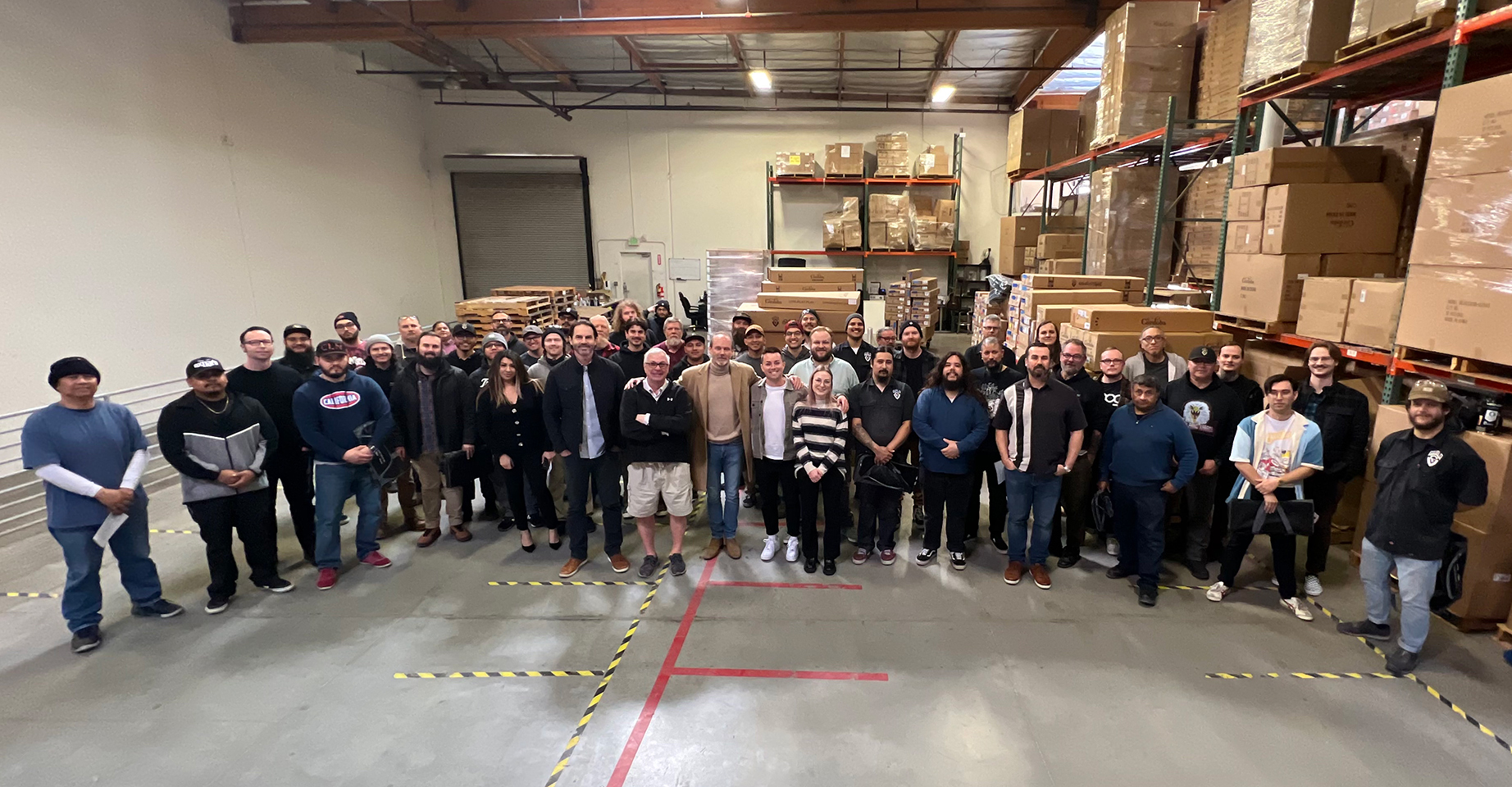 [ Image ] Employees at U.S. factory of newly acquired Cordoba Music Group