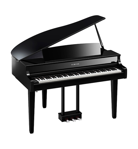 CLP-865GP piano in Polished Ebony color