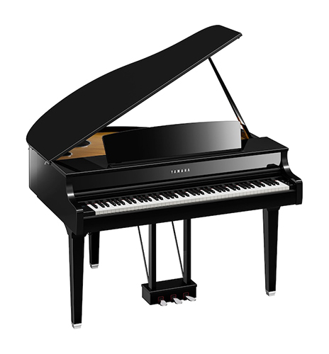 CLP-895GP piano in Polished Ebony color
