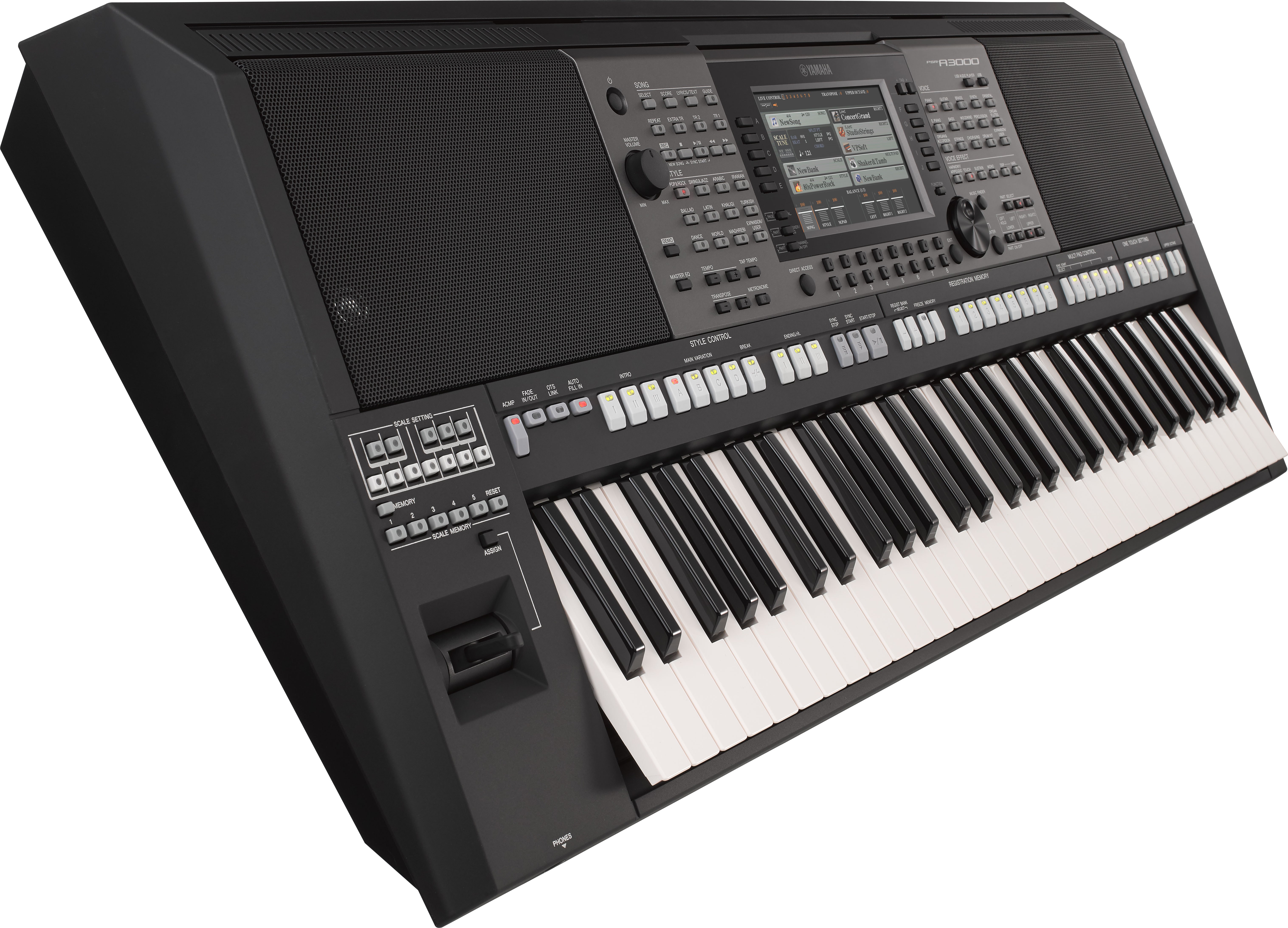 Glorioso La Iglesia anchura PSR-A3000 - Overview - Digital and Arranger Workstations - Keyboard  Instruments - Musical Instruments - Products - Yamaha USA