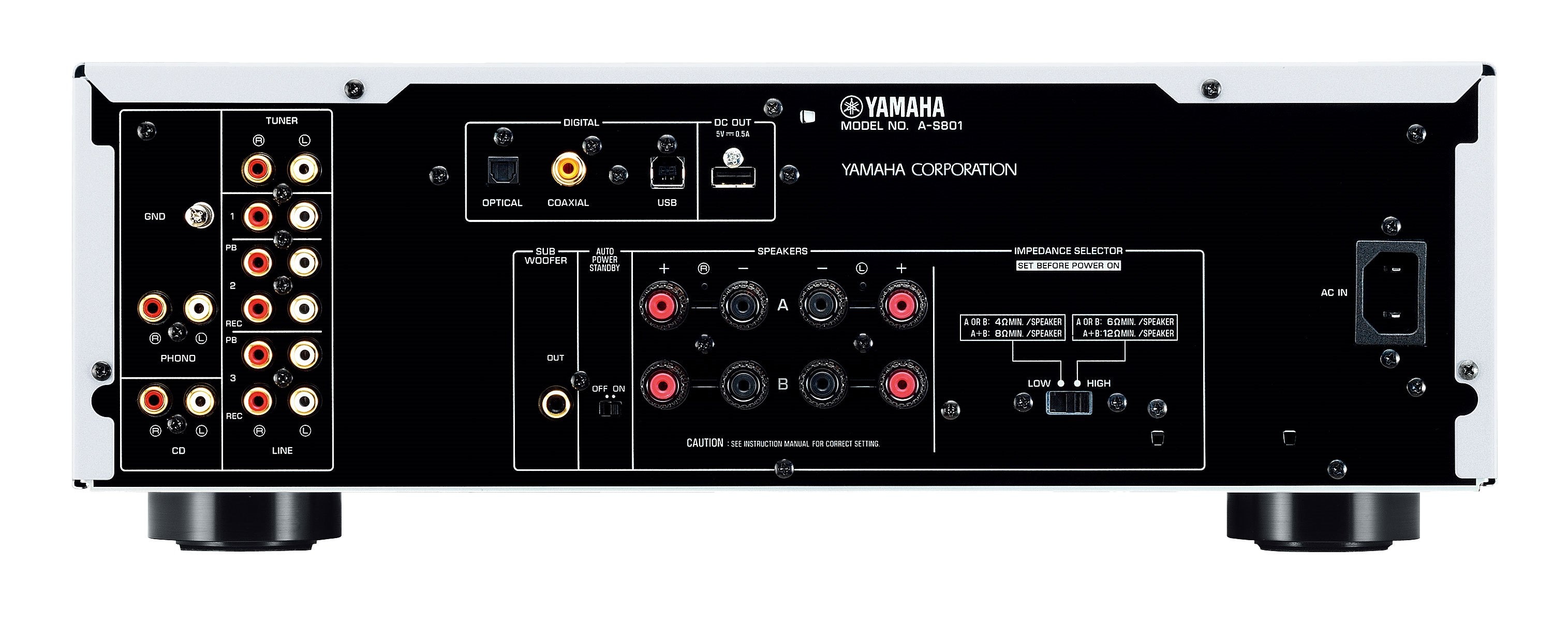 A-S801 - Downloads - Hi-Fi - Audio & Visual - Products - Yamaha - United States