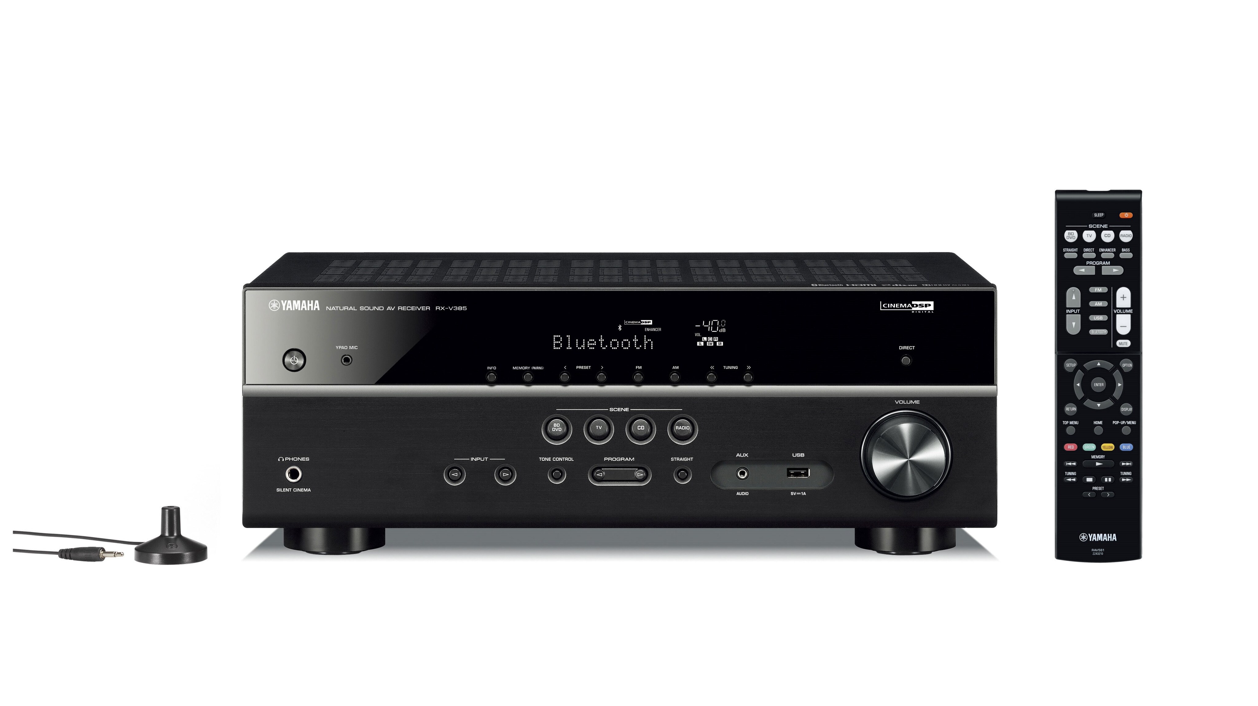 5.1 Home Theater Power Amplifier AV Receiver HDMI ARC HD Digital Optic  Coaxial Dolby/DTS Decode