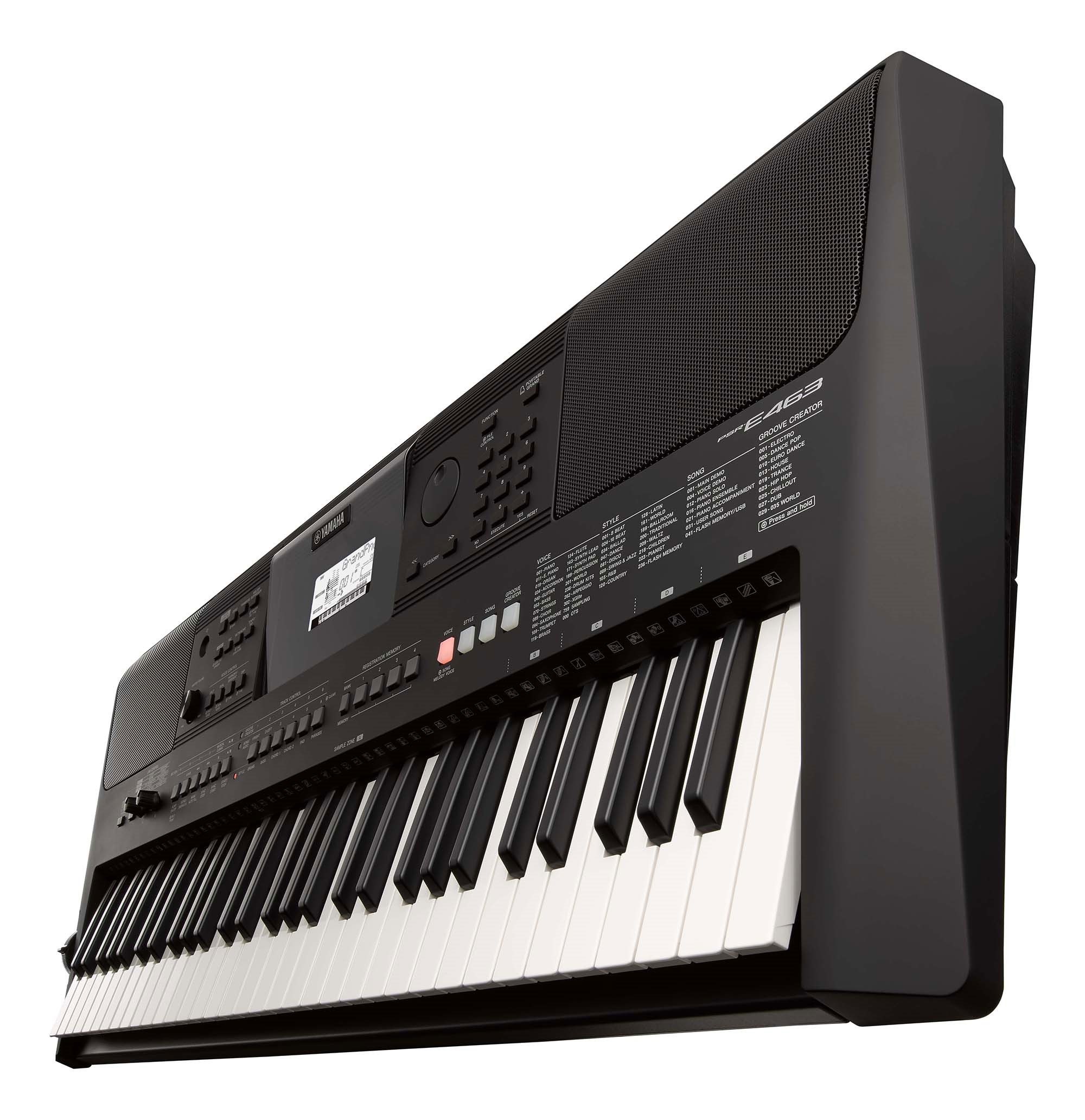 PSR-E463 - Accessories - Portable Keyboards - Keyboard Instruments 