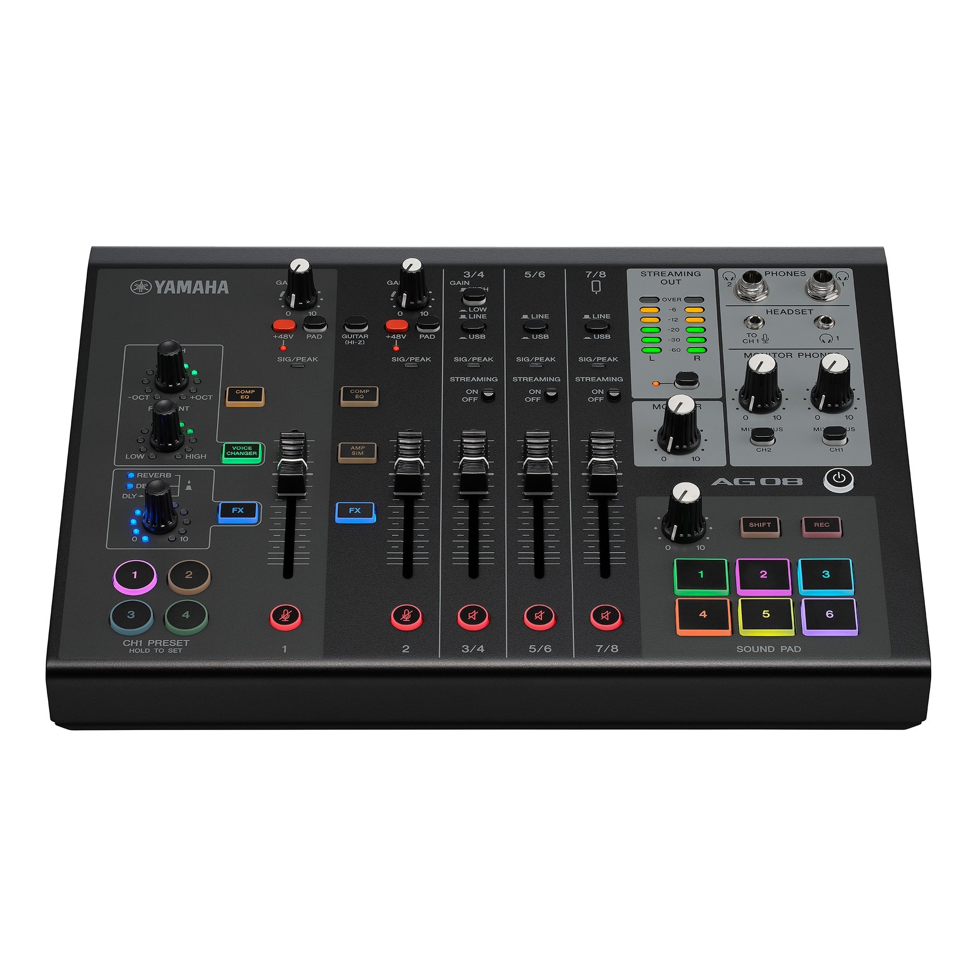 AG08 Live Streaming Mixer Example Systems - Yamaha USA