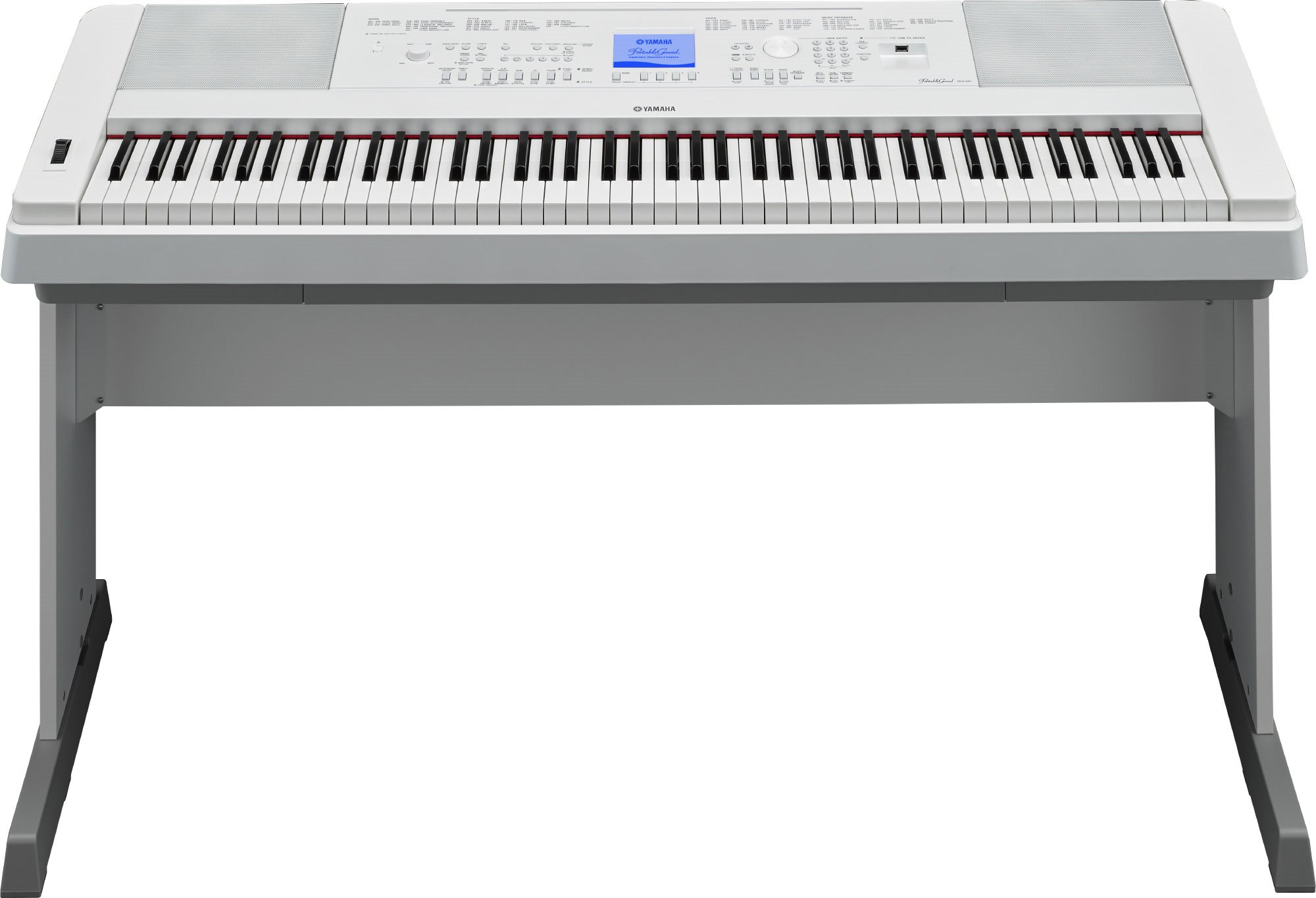 Piano numerique Yamaha DGX-660 Blanc