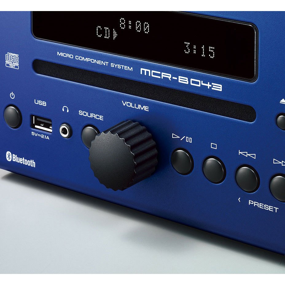 MCR-B043D - Specs - Mini-Systems - Audio & Visual - Products