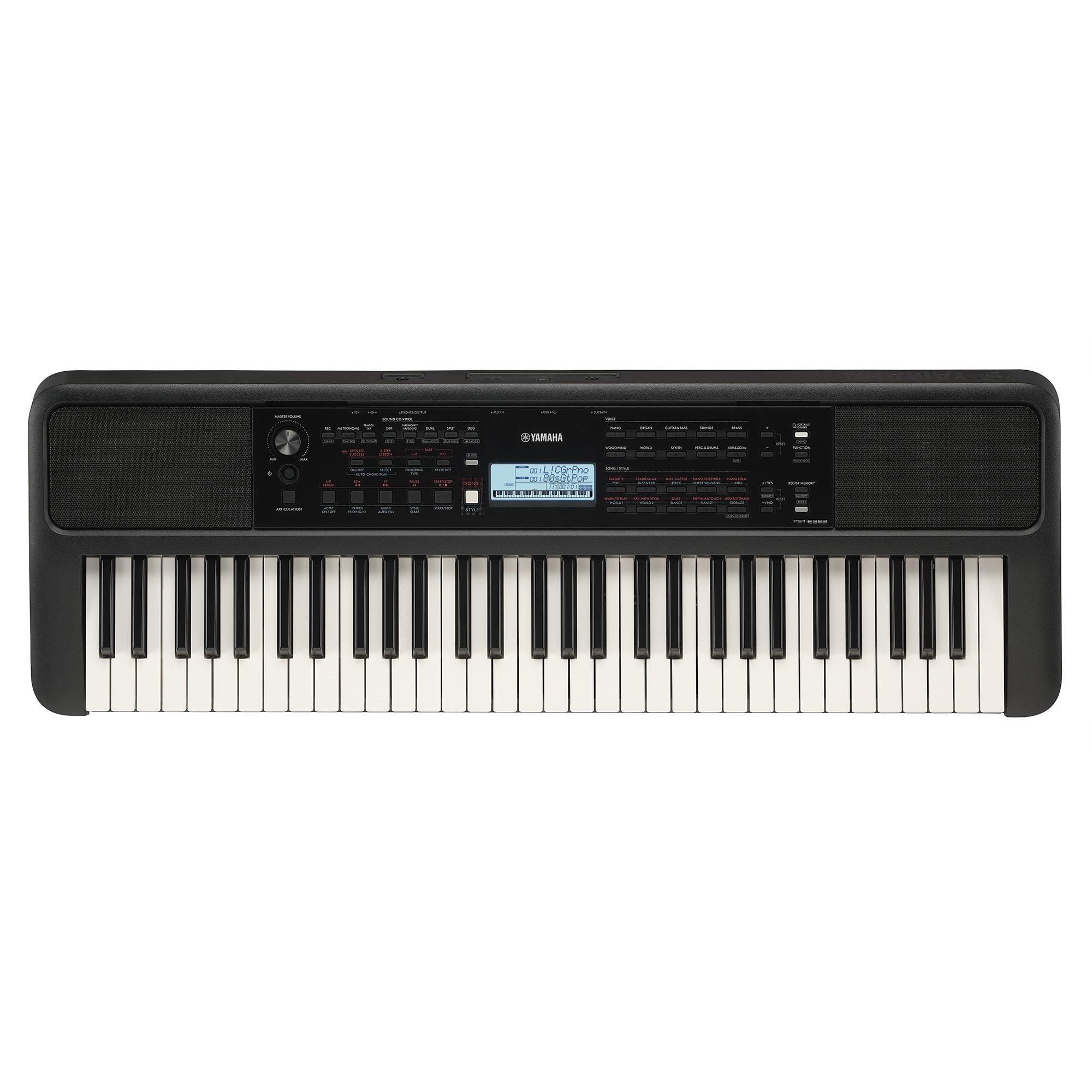 PSR-E383 Portable Keyboard - Yamaha USA